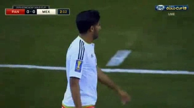Carlos Vela Amazing Run Panama 0-0 Mexico Gold Cup 22.07.2015