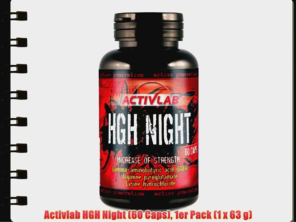 Activlab HGH Night (60 Caps) 1er Pack (1 x 63 g)