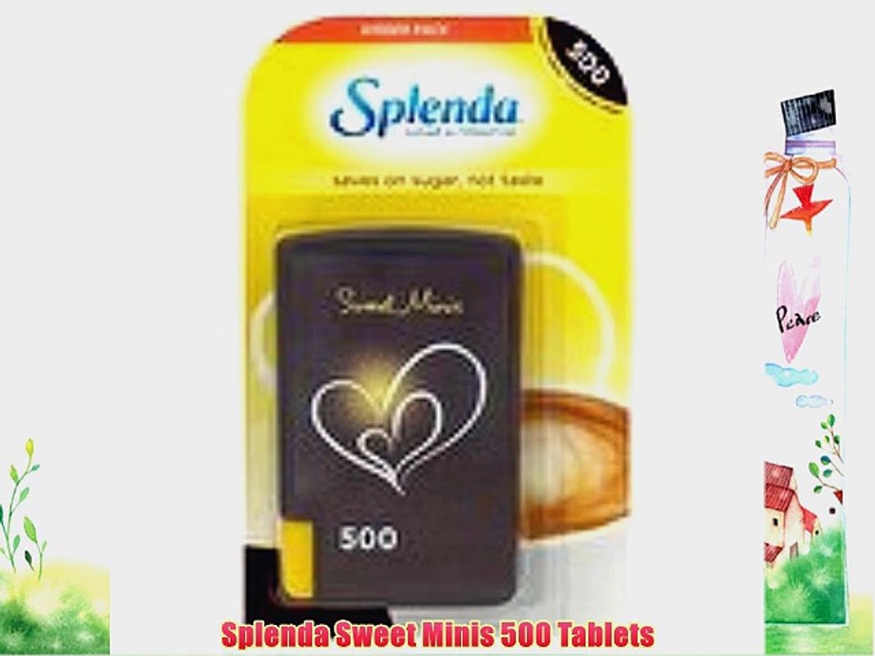 Splenda Sweet Minis 500 Tablets