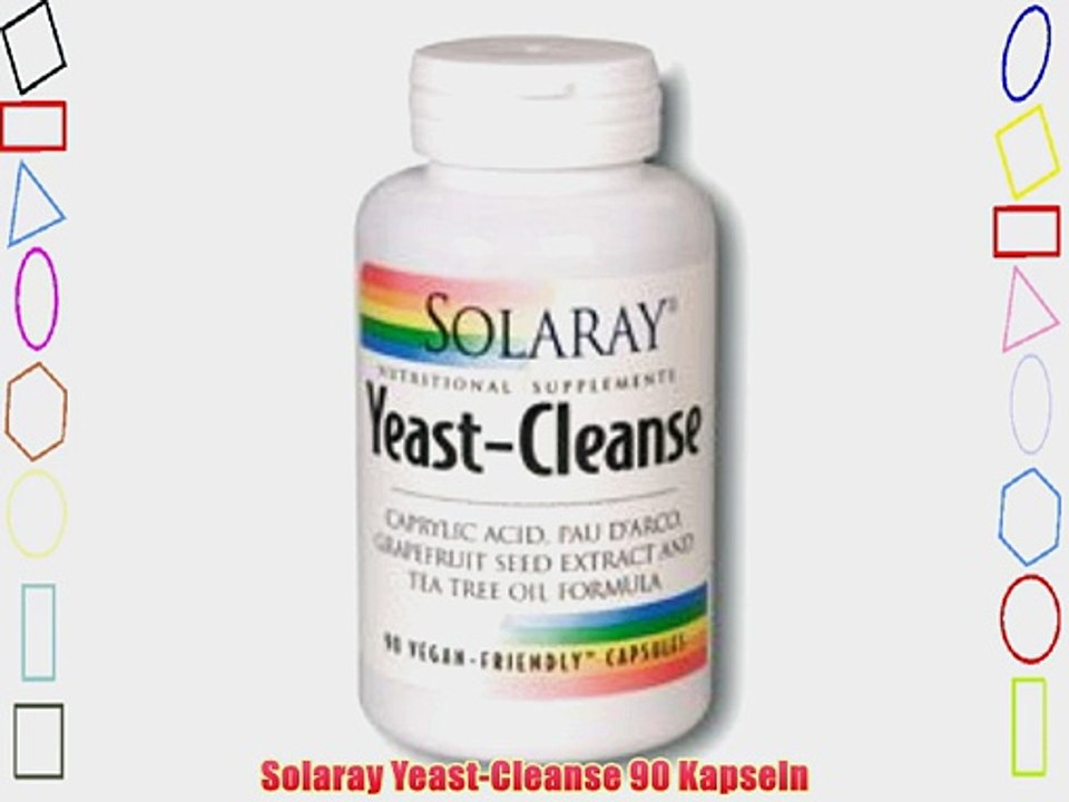 Solaray Yeast-Cleanse 90 Kapseln