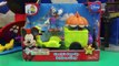 Mickey Mouse Clubhouse Goofy Balloon Cart with Batman and Minnie Mouse Balloon Animals