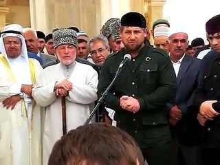 Ramzan Kadirov Cami Açılışı Konuşması