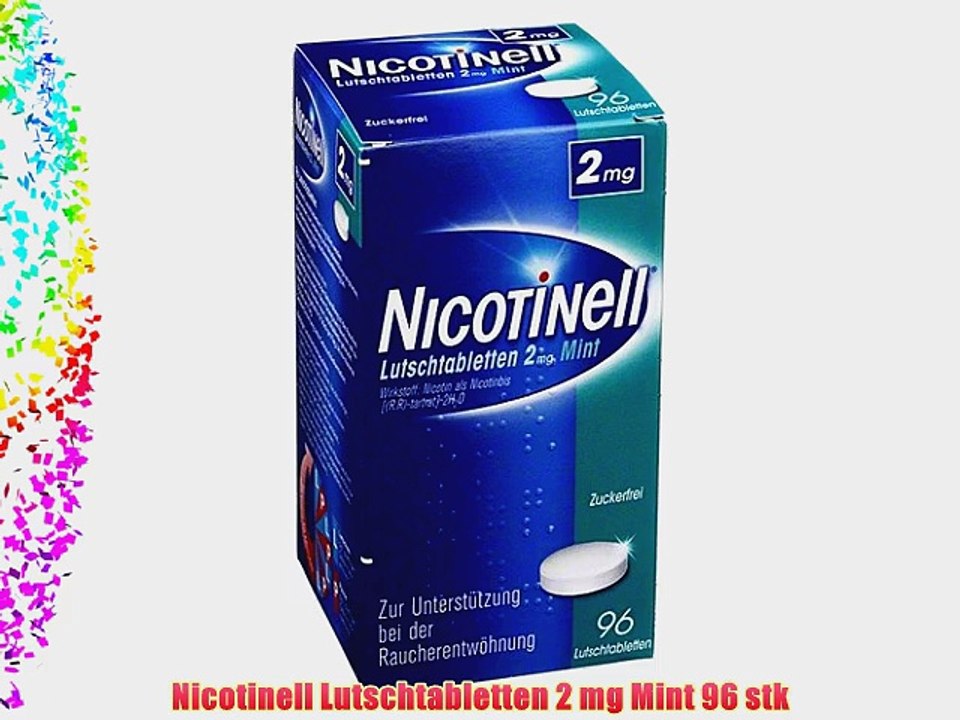 Nicotinell Lutschtabletten 2 mg Mint 96 stk