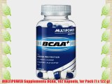 MULTIPOWER Supplements BCAA 102 Kapseln 1er Pack (1 x 122 g)