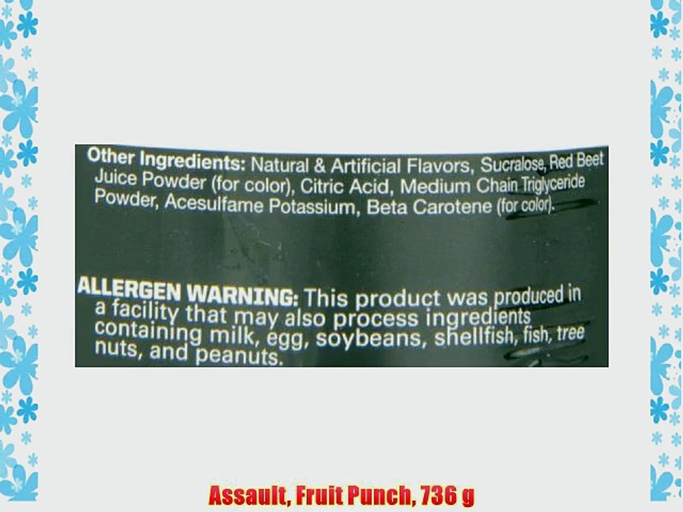 Assault Fruit Punch 736 g