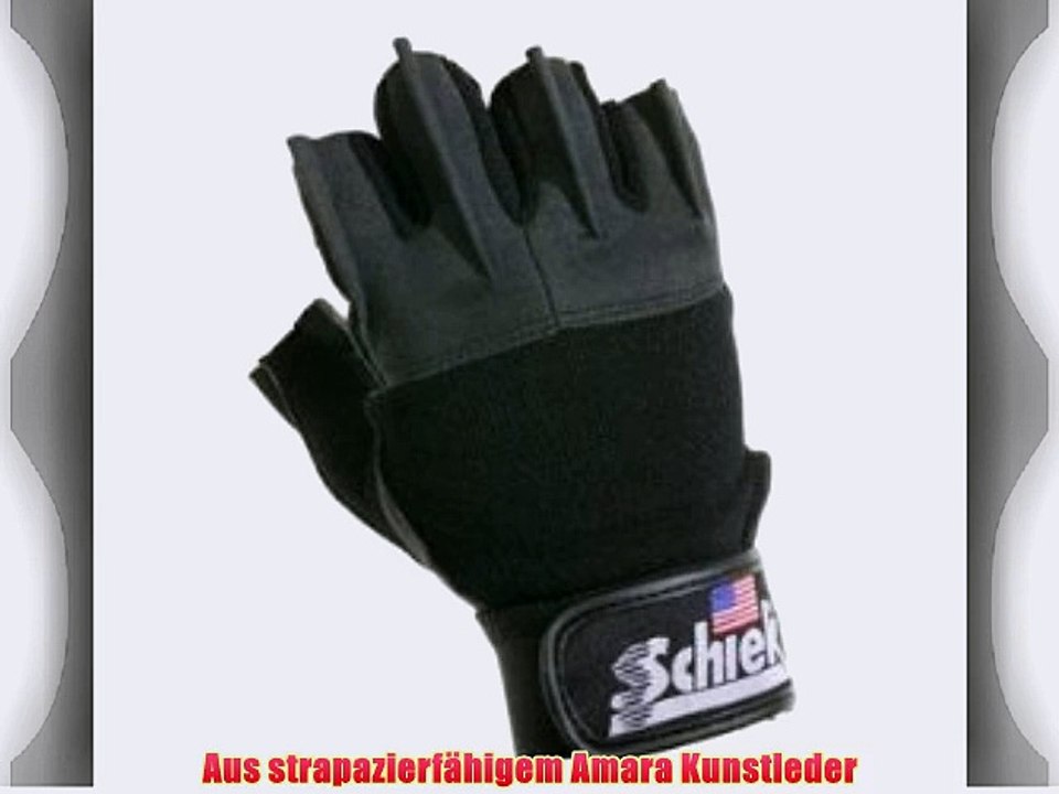 Schiek Sports Trainings-Handschuhe Platin Serie Gr. L