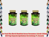 3er Pack Vita World Rhodiola Rosea Rosenwurz Extrakt 500mg 360 Vegi Kapseln Apotheken Herstellung