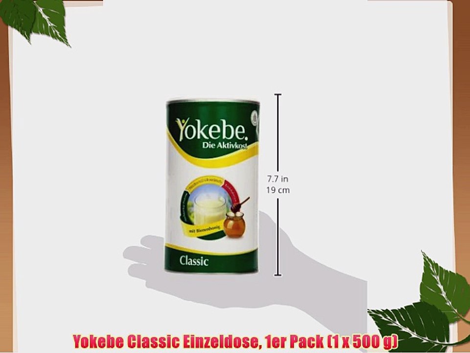 Yokebe Classic Einzeldose 1er Pack (1 x 500 g)