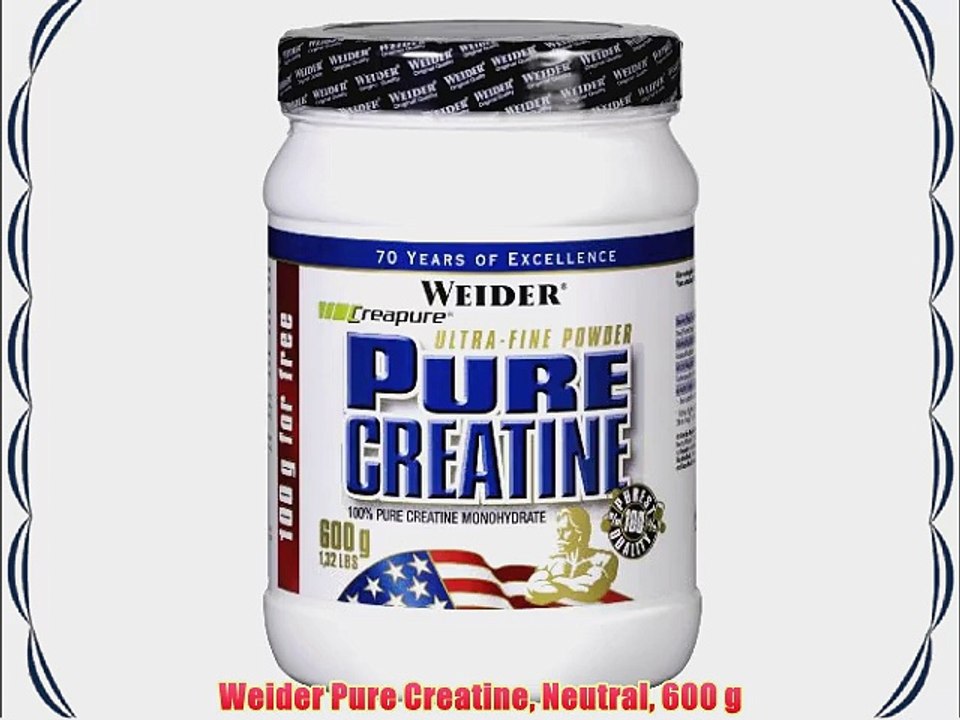 Weider Pure Creatine Neutral 600 g