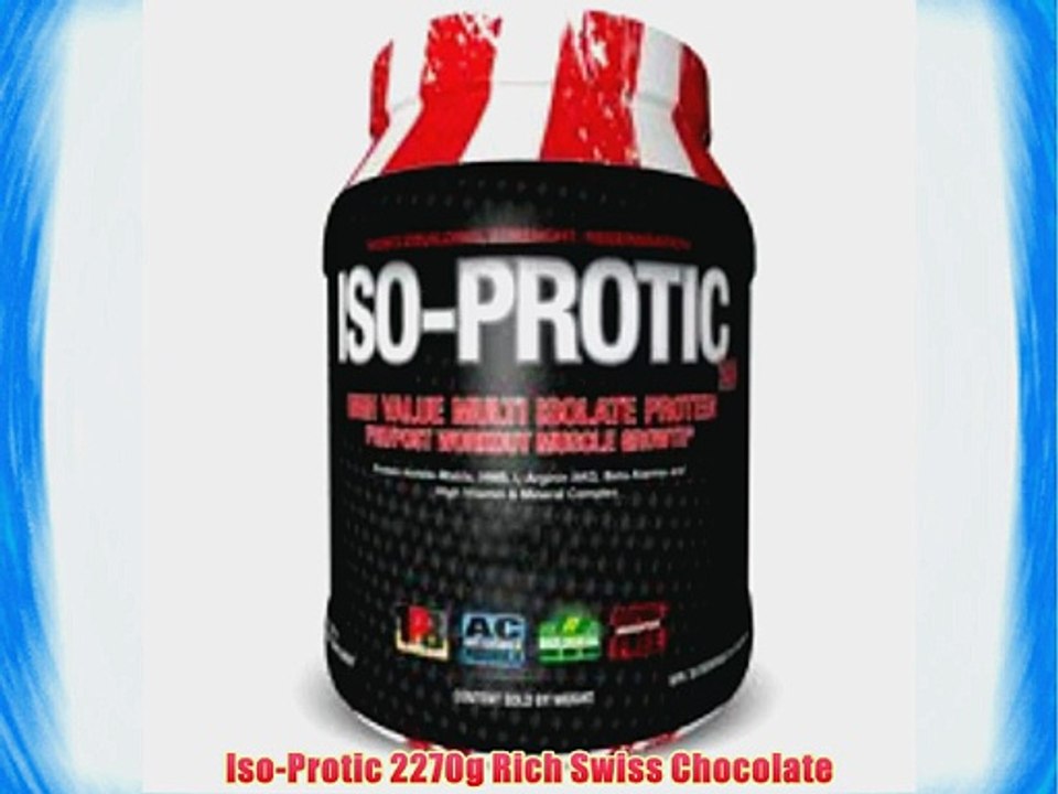 Iso-Protic 2270g Rich Swiss Chocolate