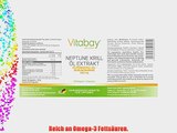 Vitabay Neptune Krill ?l 500 mg - 60 Softgels - Reich an Omega-3 Fetts?uren