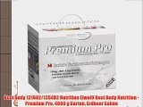 Best Body 121682/1254D2 Nutrition Eiwei? Best Body Nutrition - Premium Pro 4000 g Karton Erdbeer