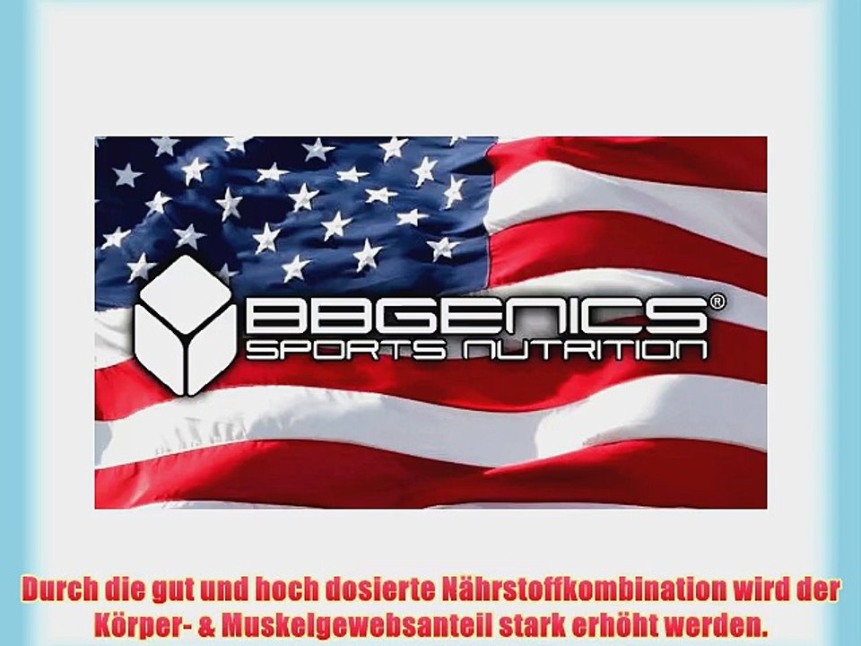 US Premium Muscle Builder by BBGENICS - MMB II - 1000g Vanille