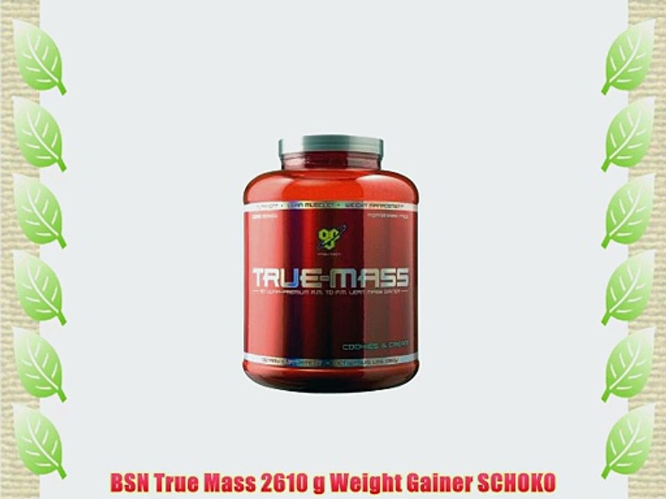 BSN True Mass 2610 g Weight Gainer SCHOKO