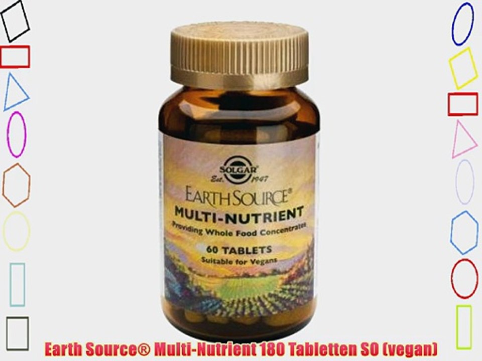 Earth Source? Multi-Nutrient 180 Tabletten SO (vegan)
