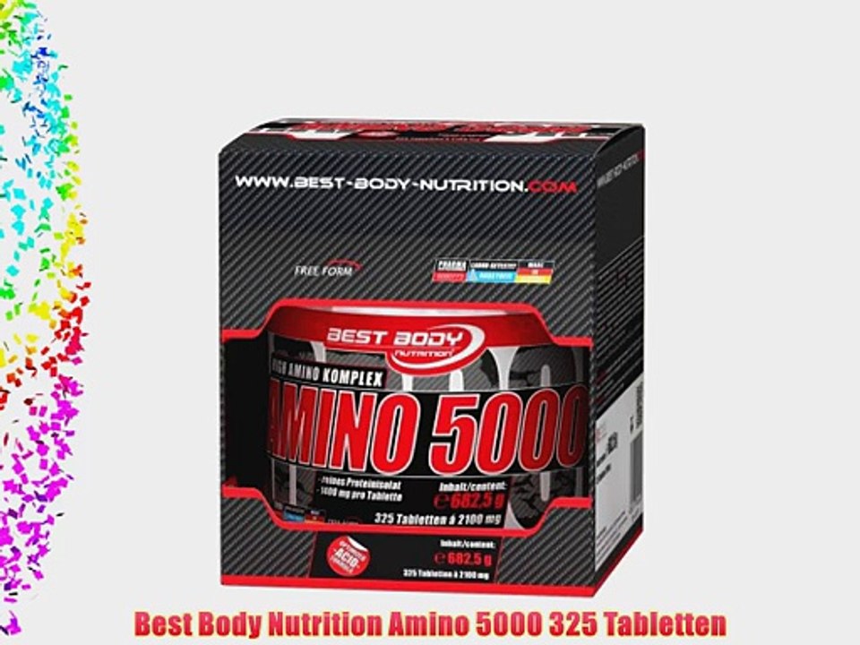Best Body Nutrition Amino 5000 325 Tabletten