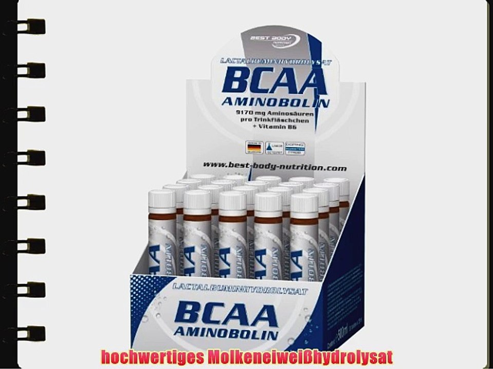 Best Body Nutrition BCAA Aminobolin 20 Ampullen je 25ml