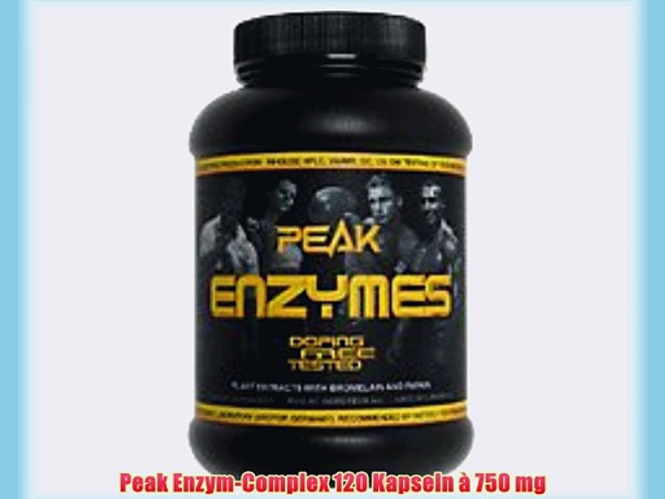 Peak Enzym-Complex 120 Kapseln ? 750 mg
