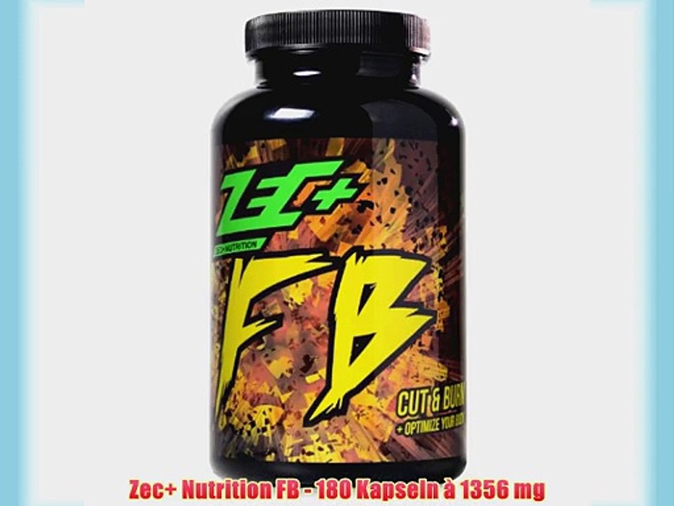 Zec  Nutrition FB - 180 Kapseln ? 1356 mg