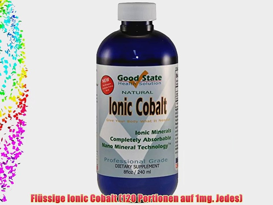 Fl?ssige Ionic Cobalt (120 Portionen auf 1mg. Jedes)