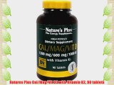 Natures Plus Cal/Mag/Vit D3 with Vitamin K2 90 tablets