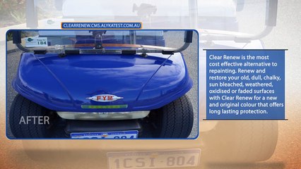 Clear Renew: The Most Cost Effective Alternative to Repainting