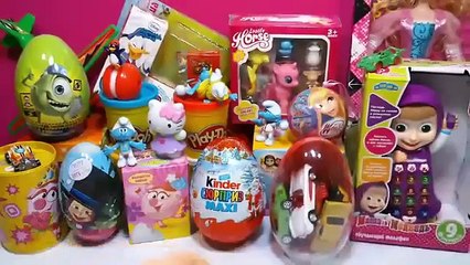 Барби киндер большое яйцо с сюрпризом открываем игрушки Giant surprise egg Barbie toys