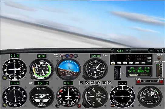 VOR approach using a DME arc