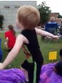 baby brother dancing at my concert
