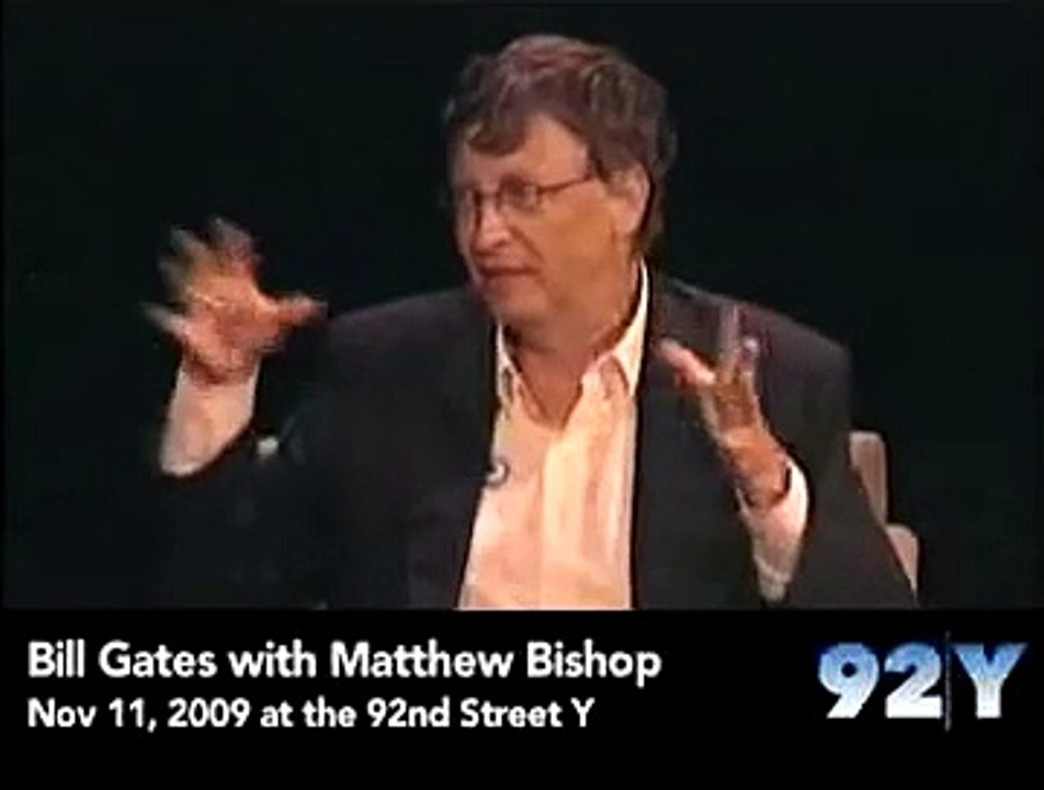 Bill Gates in Conversation with Matthew Bishop: The Business of Giving