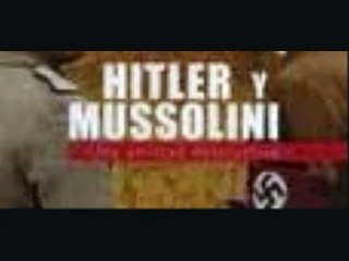 hitler y mussolini