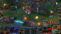 LCS Top 10 Teamfights - Week 8 LCS 2015 Summer Season