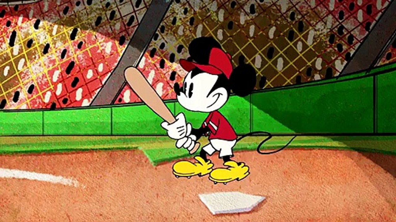 Disney World Team Mickey Hits The Baseball Field - Disney World 2015