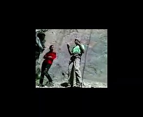 Manolo spiega il suo pensiero di arrampicata