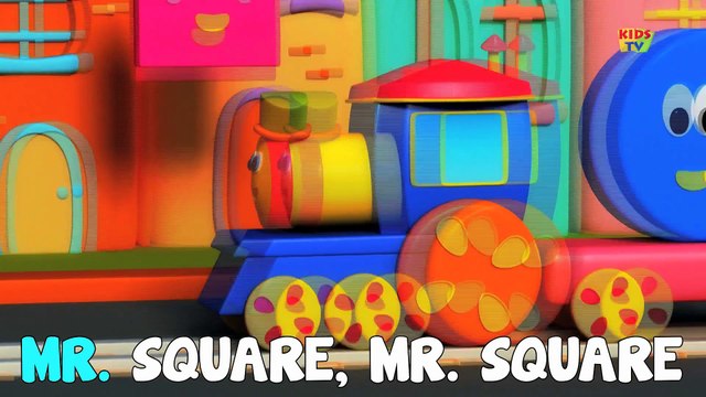 Bob, The Train - Learn Shapes Song With Bob Shapes Song Adventure with Shapes
