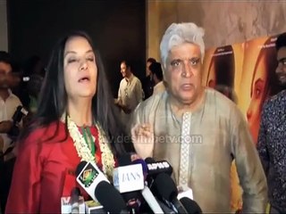 Javed Akhtar With His Wife Shabana Azmi Says MASAAN Is One Of The Finest Hindi Films Ever