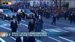 Investiture : Barack et Michelle Obama sortent de voiture pour saluer la foule - 21/01
