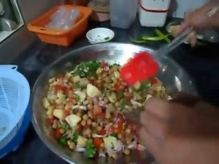 Chickpea Salad (Chana Chatt) Pakistani Desi Food - AAmna's Kitchen