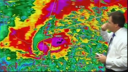 Moore, OK Deadly Tornado from KFOR live broadcast (May 20, 2013)