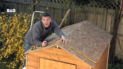 How to Felt a Shed Roof