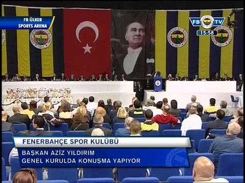 Aziz Yıldırım'ın Genel Kurul Konuşması | 30 Mayıs 2015 - 15:30 | @fenerama