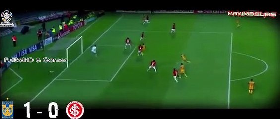 Tigres vs Internacional 1-0 but de André-Pierre Gignac Copa Lib