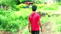 Shocking_ Lady Dabangg carries Pistol in her Saree And Violently runs tractor over another woman