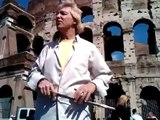 Sword Swallower at the Coliseum in Rome!