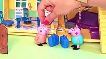 Peppa y George Van al Parque de Atracciones Juguetes de Peppa Pig