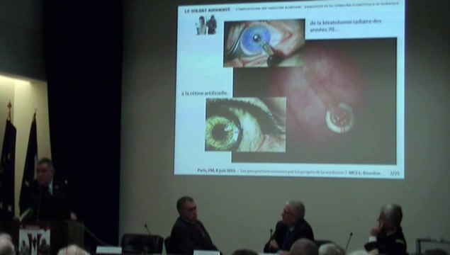 7 - Médecin général en chef Lionel Bourdon - Colloque « Le soldat augmenté » - 8 juin 2015
