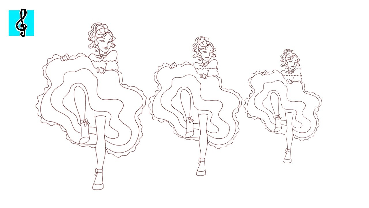 Violin - Can can - Jacques Offenbach (Sheet music - Guitar chords)