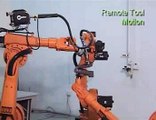 Robotics Automation Arc Welding Cooperating KUKA Robots