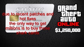 gta 5 money glitch after patch 124 and 126