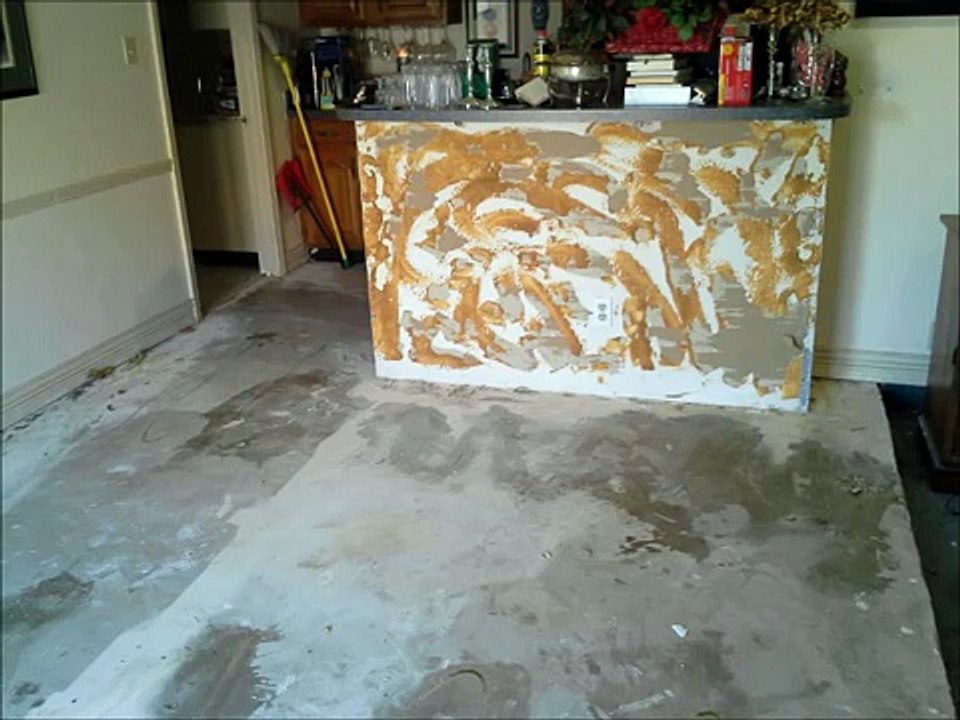 February   March, 2015  paper bag floor with music